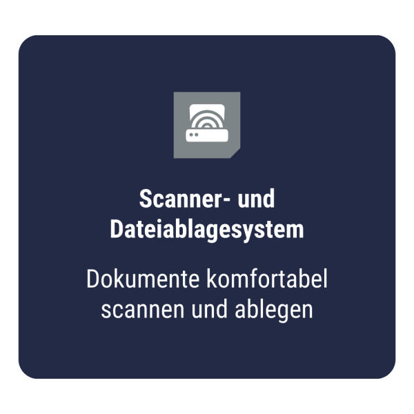 Scanner- und Dateiablagesystem