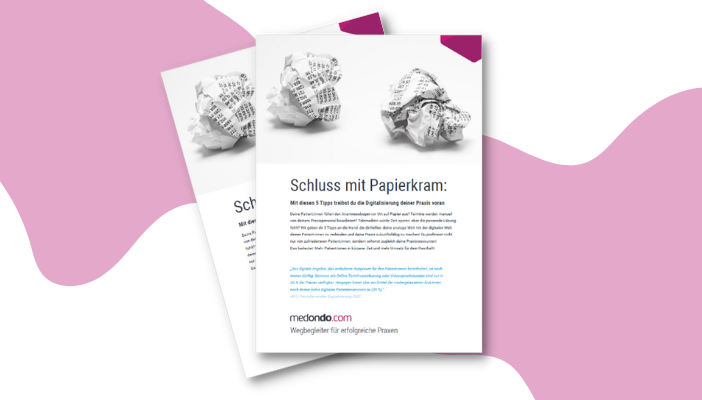 Factsheet Schluss mit Papierkram
